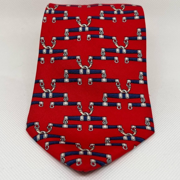 EUC Vintage Brooks Brothers Horse Bit Tie - Picture 2 of 7